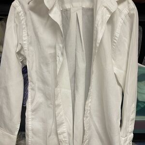 Oscar de la Renta Classic White Trench Coat